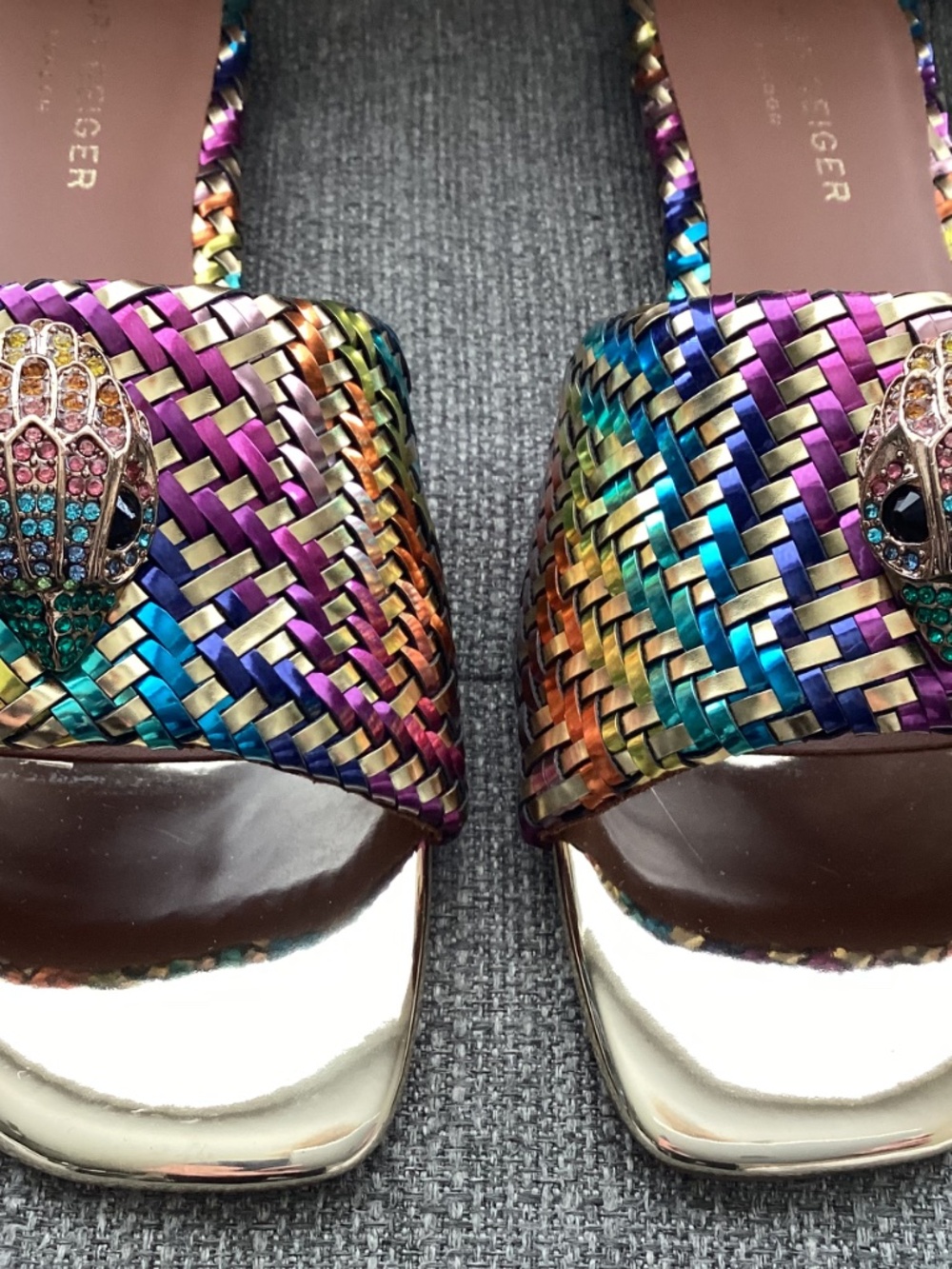 Kurt Geiger London Kensington Slide Sandal, size US10/EU41 - Picture 7 of 14